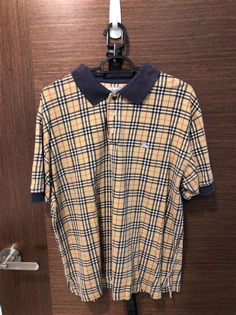 burberry nova check polo|burberry t-shirts for men.